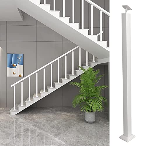 Treppenbaluster Handlauf Geländer Spindel Pfosten mit Montageset für Beton-/Holzstufen, ideal für Treppengeländer Baluster Spindeln Treppenbaluster Handlauf Geländer Spindel Pfosten mit Montageset für Beton-/Holzstufen, ideal für Treppengeländer Baluster Spindeln von Generisch