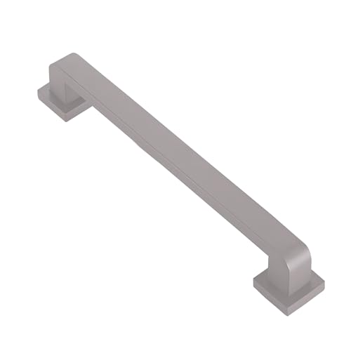 Treppengeländer-Handläufe aus Edelstahl, verdickte rutschfeste Sicherheitsgriffe für den Innen- und Außenbereich, stabile Basis für Treppen, Terrasse, Flur, Balkon (Silber, 80 cm) von Generisch