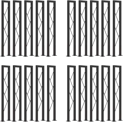 Treppenhandläufe Set - Rutschfestes U-förmiges Geländer für Sicherheit, Schmiedeeisernes Design für den Innen- und Außenbereich Treppenhandläufe Set - Rutschfestes U-förmiges Geländer für Sicherheit, Schmiedeeisernes Design für den Innen- und Außenbereich von Generisch
