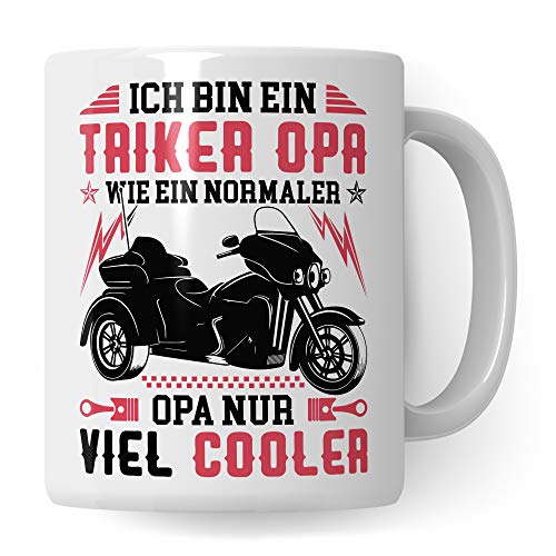 Trike Geschenk, Triker Tasse Opa Spruch Becher Geschenkidee, Kaffeetasse Trike von Pagma Druck