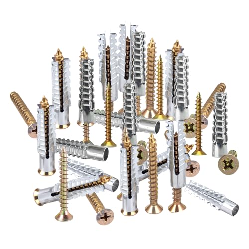 Trockenbaudübeln | Metall Spreizdübel | Befestigungen Für Beton Gipskarton Holz | Tür Möbel BücherSchrank Trockenbaudübeln | Metall Spreizdübel | Befestigungen Für Beton Gipskarton Holz | Tür Möbel BücherSchrank von Generisch