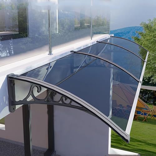 Türmarkise Outdoor Fenster Regenschutz UV-Schutz Überdachung Terrasse Veranda Markise Polycarbonat-Abdeckung Türmarkise Outdoor Fenster Regenschutz UV-Schutz Überdachung Terrasse Veranda Markise Polycarbonat-Abdeckung von Generisch