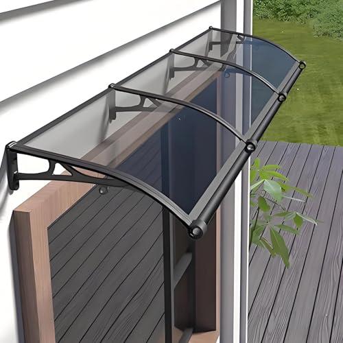 Türmarkise für den Eingang Wasserdichtes Vordach mit Drainage Terrassenschatten Markise Türvordach für Regen- & Schneeschutz Sonnenschutz für Terrasse Strapazierfähige Außenmarkise Türmarkise für den Eingang Wasserdichtes Vordach mit Drainage Terrassenschatten Markise Türvordach für Regen- & Schneeschutz Sonnenschutz für Terrasse Strapazierfähige Außenmarkise von Generisch