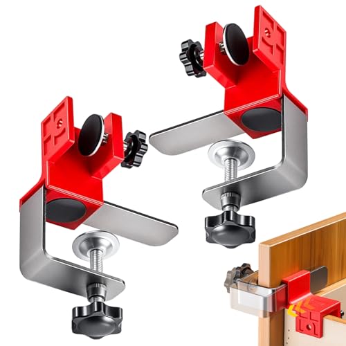 Türschloss – Verstellbare Anschlüsse für die Installation von Schubladen 2 Stück – Positionierungswerkzeuge mit verstellbaren Befestigungen für Möbel, Türen, Küche, Tischlerei und Bilderrahmen Türschloss – Verstellbare Anschlüsse für die Installation von Schubladen 2 Stück – Positionierungswerkzeuge mit verstellbaren Befestigungen für Möbel, Türen, Küche, Tischlerei und Bilderrahmen von Generisch