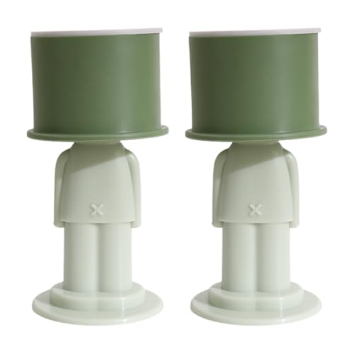 Türstopper, Hotel-Türstopper, 2 x Anti-Kollisions-Silent-Klebeblocker, keine Stanzlöcher, kindersicher & abnehmbar, ideal für Geschäft, Schlafzimmer und Badezimmer Türstopper, Hotel-Türstopper, 2 x Anti-Kollisions-Silent-Klebeblocker, keine Stanzlöcher, kindersicher & abnehmbar, ideal für Geschäft, Schlafzimmer und Badezimmer von Generisch