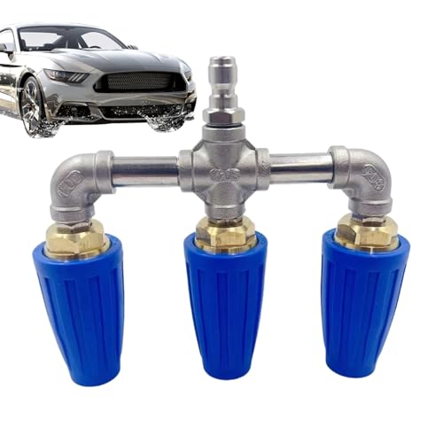 Turbodüse für Hochdruckreiniger Hochdruckreiniger Turbo Tip Turbodüse 4000PSI Hochdruckreiniger Kopf Werkzeug Triple Turbo Düse Spitze Hochdruckreiniger Aufsatz Turbodüse für Beton Hochdruck Turbodüse für Hochdruckreiniger Hochdruckreiniger Turbo Tip Turbodüse 4000PSI Hochdruckreiniger Kopf Werkzeug Triple Turbo Düse Spitze Hochdruckreiniger Aufsatz Turbodüse für Beton Hochdruck von Generisch