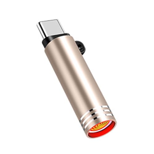 Typ C Mini Feuerzeug Winddicht Keine Flamme USB C Zigarettenanzünder Adapter Keine Batterie W8P8 Outdoor für Air Phone Reise Feuerzeug Typ C Mini Feuerzeug Winddicht Keine Flamme USB C Zigarettenanzünder Adapter Keine Batterie W8P8 Outdoor für Air Phone Reise Feuerzeug von Generisch