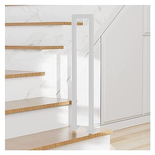 U/M-förmige weiße Schmiedeeisen-Treppe il Indoor/Outdoor Geländerstütze 95 cm Bodenmontage Sicherheitshandlauf für Stufen und Treppen U/M-förmige weiße Schmiedeeisen-Treppe il Indoor/Outdoor Geländerstütze 95 cm Bodenmontage Sicherheitshandlauf für Stufen und Treppen von Generisch