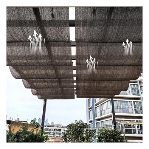 U-förmiger Wellen-Sonnenschutz, einziehbares HDPE-Baldachin, atmungsaktiv, Pergola-Markise für Außenpflanzen, Terrasse, Hühnerstall, B 2 x L 14 m x L 45 m U-förmiger Wellen-Sonnenschutz, einziehbares HDPE-Baldachin, atmungsaktiv, Pergola-Markise für Außenpflanzen, Terrasse, Hühnerstall, B 2 x L 14 m x L 45 m von Generisch