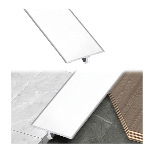 Übergangsprofil Bodenleisten 90cm 3 Stück Bodenübergangsleisten Aluminium-T-Formleisten Übergangsschiene Boden-Leiste Flachprofil Abdeckleiste für Fliesen, Holz, Laminat Übergangsprofil Bodenleisten 90cm 3 Stück Bodenübergangsleisten Aluminium-T-Formleisten Übergangsschiene Boden-Leiste Flachprofil Abdeckleiste für Fliesen, Holz, Laminat von Generisch
