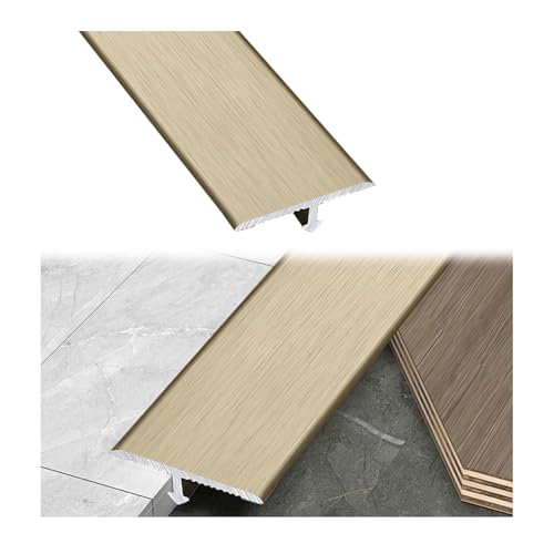 Übergangsprofil Bodenleisten 90cm 3 Stück Bodenübergangsleisten Aluminium-T-Formleisten Übergangsschiene Boden-Leiste Flachprofil Abdeckleiste für Fliesen, Holz, Laminat Übergangsprofil Bodenleisten 90cm 3 Stück Bodenübergangsleisten Aluminium-T-Formleisten Übergangsschiene Boden-Leiste Flachprofil Abdeckleiste für Fliesen, Holz, Laminat von Generisch