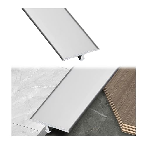 Übergangsprofil Bodenleisten 90cm 3 Stück Bodenübergangsleisten Aluminium-T-Formleisten Übergangsschiene Boden-Leiste Flachprofil Abdeckleiste für Fliesen, Holz, Laminat Übergangsprofil Bodenleisten 90cm 3 Stück Bodenübergangsleisten Aluminium-T-Formleisten Übergangsschiene Boden-Leiste Flachprofil Abdeckleiste für Fliesen, Holz, Laminat von Generisch
