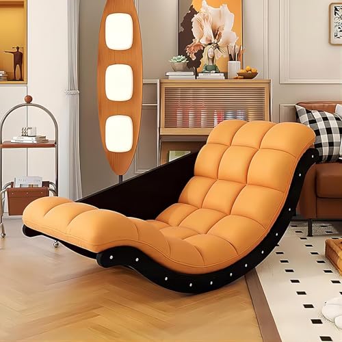 Übergroßer Schaukelstuhl mit hoher Rückenlehne und PU-Kissen für bequemes Stillen und Entspannen im Kindergarten von Generisch