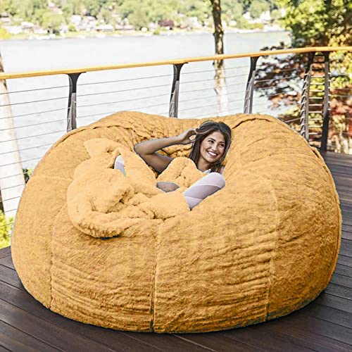 Übergroßer Sitzsack-Sessel - Riesenfell ohne Polsterung - Weiches Flauschiges Plüschsofa für Wohnzimmermöbel Tragbar Übergroßer Sitzsack-Sessel - Riesenfell ohne Polsterung - Weiches Flauschiges Plüschsofa für Wohnzimmermöbel Tragbar von Generisch