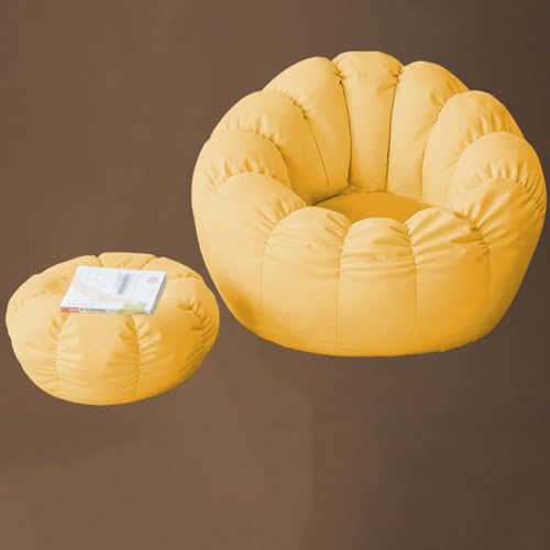 Übergroßer Sitzsack-Stuhl mit bequemem Lesesessel für Erwachsene, faules Sofa mit Griff für ultimative Entspannung und Unterstützung Übergroßer Sitzsack-Stuhl mit bequemem Lesesessel für Erwachsene, faules Sofa mit Griff für ultimative Entspannung und Unterstützung von Generisch