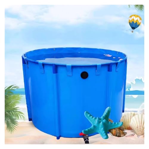 Überirdischer Fischteichpool, flexibles PVC-Material mit Stahlrahmen für Wasserspeicher, Bewässerung und Wasserzucht Überirdischer Fischteichpool, flexibles PVC-Material mit Stahlrahmen für Wasserspeicher, Bewässerung und Wasserzucht von Generisch