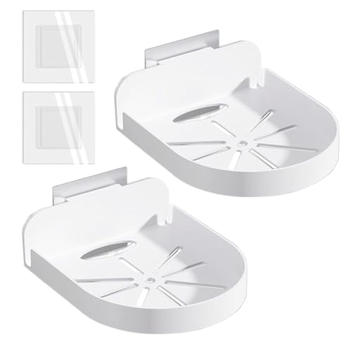 Überwachungskamera-Halterung, kein Bohren, Monitorstützregal, kleine Wandhalterung mit Kleber für den Innen- und Außenbereich, Küche, Schlafzimmer von Generisch