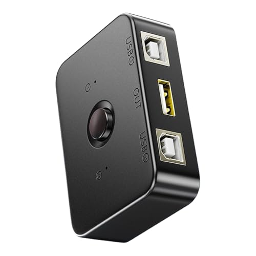 USB Drucker-Sharing-Hub - Drucker-Verteiler - Computer Umschalter Für Aufnahmestudios Unterricht Präsentationen Heimkontrolle Spielesetups von Generisch