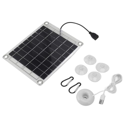 USB -Zerstäubungsbefeuchter, 20W doppelseitig Mini Transparent Board Panel -Luftbefeuchter, Energieeinsparung, feuchtigkeitsspendende Wasserpumpengartenvorräte für Gartenfischtank von Generisch