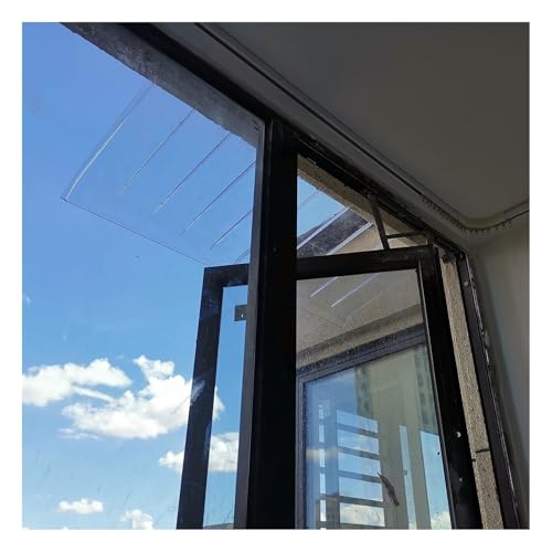 UV-Schutz-Außen-Fenster-Türmarkise – Polycarbonat-Abdeckung für Terrassenschatten und Regenschutz, Baldachin für verbesserten Outdoor-Komfort UV-Schutz-Außen-Fenster-Türmarkise – Polycarbonat-Abdeckung für Terrassenschatten und Regenschutz, Baldachin für verbesserten Outdoor-Komfort von Generisch