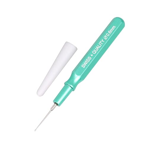 Uhrmacher Oiler Stift - Reparaturwerkzeugset, feiner Tippsschmiermittel Applikator | Multi -Size -Ölnadelspender, präzises Ölwerkzeugkit, langlebige Uhrenreparaturstifte für Uhren, Uhren, Getriebearbe von Generisch