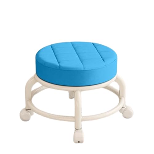 Um 360° drehbarer Hocker mit universellen PU-Rädern, Design mit hohem Rückprall, ideal für Zuhause oder Büro, bequeme und langlebige Sitzlösung Um 360° drehbarer Hocker mit universellen PU-Rädern, Design mit hohem Rückprall, ideal für Zuhause oder Büro, bequeme und langlebige Sitzlösung von Generisch