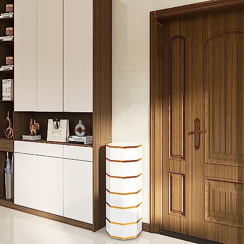Um 360 ° drehbarer Schuhregal, Organizer, Turm, platzsparende, vertikale Aufbewahrungslösung für Wohnzimmer und Zuhause Um 360 ° drehbarer Schuhregal, Organizer, Turm, platzsparende, vertikale Aufbewahrungslösung für Wohnzimmer und Zuhause von Generisch