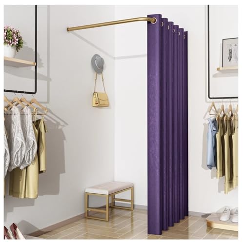 Umkleidekabine zur Wandmontage mit Schattierungsvorhang, ideal für Büros, Einkaufszentren und Boutiquen Umkleidekabine zur Wandmontage mit Schattierungsvorhang, ideal für Büros, Einkaufszentren und Boutiquen von Generisch