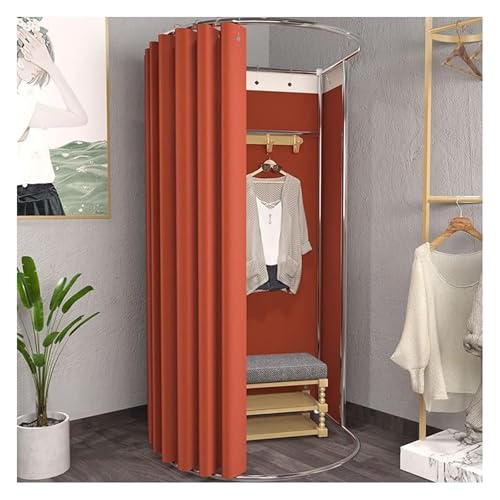 Umkleidekabinen-Vorhang mit abnehmbarem Ständer für Privatsphäre und Display, einfache Einrichtung mit Kugelhaken Umkleidekabinen-Vorhang mit abnehmbarem Ständer für Privatsphäre und Display, einfache Einrichtung mit Kugelhaken von Generisch