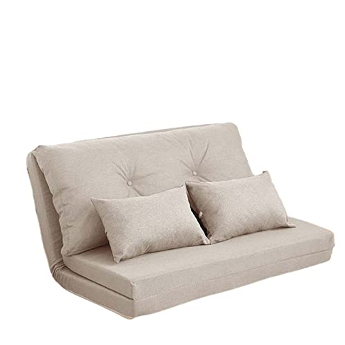 Umwandelbarer Klappstuhl, verstellbares Lazy Schlafsofa, faltbare Futon-Couch mit Metallrahmen und Kissen, vielseitiges Bodensofa mit verstellbarer Rückenlehne Umwandelbarer Klappstuhl, verstellbares Lazy Schlafsofa, faltbare Futon-Couch mit Metallrahmen und Kissen, vielseitiges Bodensofa mit verstellbarer Rückenlehne von Generisch