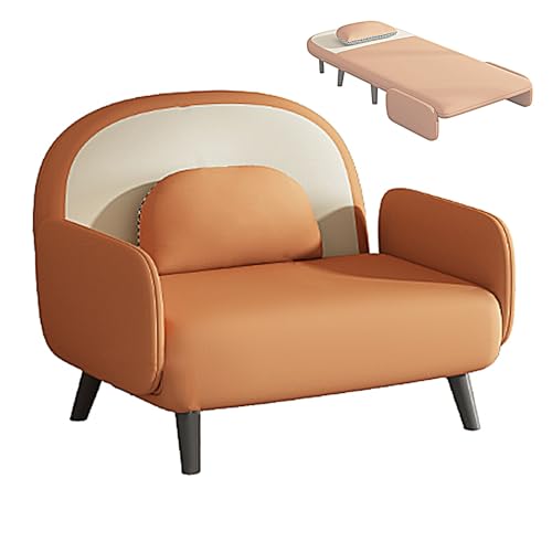 Umwandelbarer Schlafsofa mit Armlehnen, verstellbare Rückenlehnen, Tragfähigkeit 250 kg, perfekt für Entspannung und Nickerchen Umwandelbarer Schlafsofa mit Armlehnen, verstellbare Rückenlehnen, Tragfähigkeit 250 kg, perfekt für Entspannung und Nickerchen von Generisch