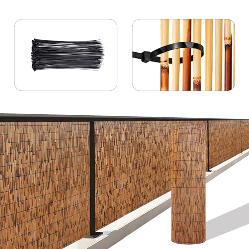 Umweltfreundlicher Bambus für den Außenbereich – dekorativer Gartenzaun, erhältlich in 50 cm bis 140 cm Größen, perfekt für Hinterhof, Balkon und Außenbereiche Umweltfreundlicher Bambus für den Außenbereich – dekorativer Gartenzaun, erhältlich in 50 cm bis 140 cm Größen, perfekt für Hinterhof, Balkon und Außenbereiche von Generisch