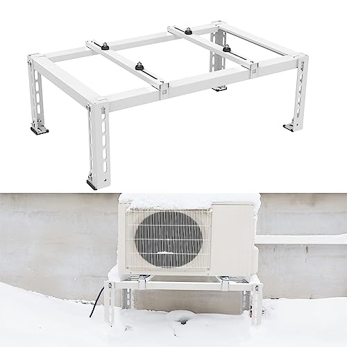 Universal-Klimaanlagen-Montagehalterung, robuster Stahl, unterstützt bis zu 220 kg, einfache Installation ohne Werkzeug für AC-Geräte im Freien Universal-Klimaanlagen-Montagehalterung, robuster Stahl, unterstützt bis zu 220 kg, einfache Installation ohne Werkzeug für AC-Geräte im Freien von Generisch