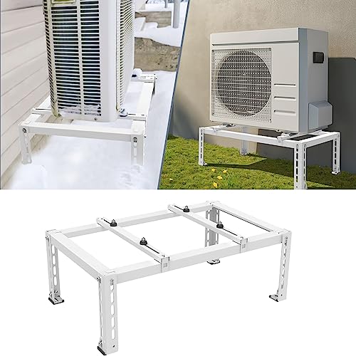 Universelle Bodenhalterung für 1 5P Mini-Split-Klimaanlage, robuste Unterstützung für Kompressor- und Kondensatorsysteme im Freien, maximale Kapazität 220 kg Universelle Bodenhalterung für 1 5P Mini-Split-Klimaanlage, robuste Unterstützung für Kompressor- und Kondensatorsysteme im Freien, maximale Kapazität 220 kg von Generisch