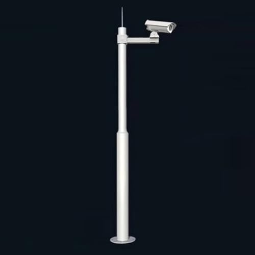 Universelle robuste Überwachungskamera-Halterung für den Außenbereich, wetterfeste Metall-Verlängerungsstange für Bodenmontage, Überwachungskameras – langlebiger Monitorständer für erhöhte Sicherheit von Generisch