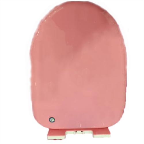 Universeller Kunststoff-Toilettensitz für den Heimgebrauch, Absenkautomatik, Schnellentriegelung, farbiger WC-Sitz, PinkA Universeller Kunststoff-Toilettensitz für den Heimgebrauch, Absenkautomatik, Schnellentriegelung, farbiger WC-Sitz, PinkA von Generisch