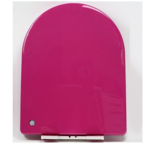 Universeller Kunststoff-Toilettensitz für den Heimgebrauch, Absenkautomatik, Schnellverschluss, farbiger WC-Sitz, Violett Universeller Kunststoff-Toilettensitz für den Heimgebrauch, Absenkautomatik, Schnellverschluss, farbiger WC-Sitz, Violett von Generisch