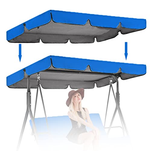 Universeller wasserdichter UV-beständiger Schaukelstuhl-Ersatz, Outdoor-Sonnenschutz für Hängematten-Schaukelsitz (nur Baldachin-Abdeckung), wetterfestes Design von Generisch