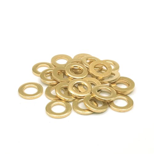 Unterlegscheiben - DIN 125 A, Beilagscheiben Messing (5, M8) von Generisch