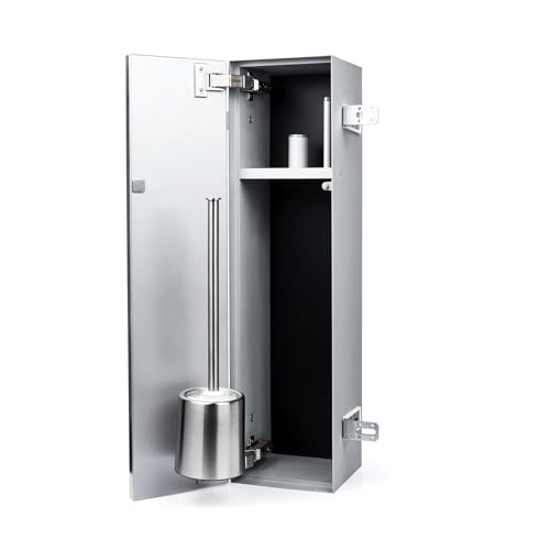 Unterputz Schrankmodul Bad befliesbar Hochschrank mit „Push to Open“-Funktion Türanschlag links seitlicher Papierausgabe Badezimmerschrank Toilettenpapierhalter WC-Bürstenhalterung Maße 15,4x66x17 cm Unterputz Schrankmodul Bad befliesbar Hochschrank mit „Push to Open“-Funktion Türanschlag links seitlicher Papierausgabe Badezimmerschrank Toilettenpapierhalter WC-Bürstenhalterung Maße 15,4x66x17 cm von Generisch