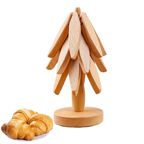 Untersetzer-Set in Baumform | Holz-Tischsets, Tischset-Isolierung | Holz-Heißauflagen, isolierende Anti-Verbrühungs-Matte, Tischunterlage für Teekannen und heiße Töpfe Untersetzer-Set in Baumform | Holz-Tischsets, Tischset-Isolierung | Holz-Heißauflagen, isolierende Anti-Verbrühungs-Matte, Tischunterlage für Teekannen und heiße Töpfe von Generisch