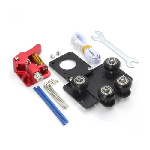 Upgrade Direct Dual/Single Gear Extruder Support Kit, Easy Print Flexible Filament for 5/5Pro/5 Plus(Dual- Motor Kit) von Generisch