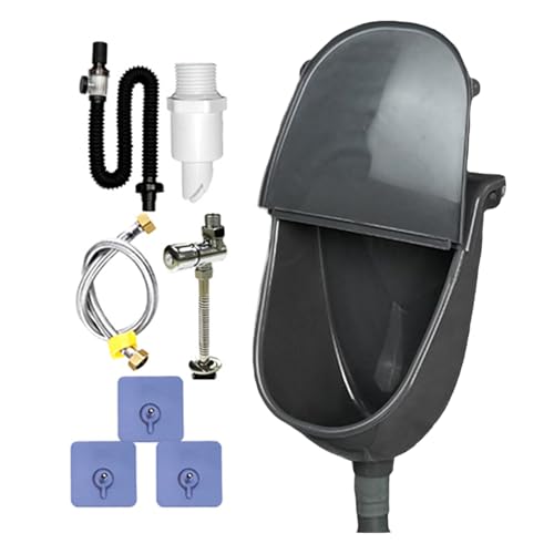 Urinal Kunststoff Einfach Und Wasserlos, Wandurinal Mit Deckel 28,5x38,5cm Aus PP Geruchsverschluss Und Spülsystem Ideal Für Wohnmobil, Garage, Camping, Garten Toilette Urinal Kunststoff Einfach Und Wasserlos, Wandurinal Mit Deckel 28,5x38,5cm Aus PP Geruchsverschluss Und Spülsystem Ideal Für Wohnmobil, Garage, Camping, Garten Toilette von Generisch