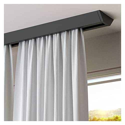 V-förmiges Deckenhalterungsvorhangschienen-Set – extra dünn, leise Raumteilerstange für Balkon-Trennwand, nahtlose Installation oben, 12 m, Schwarz – perfekt für Zuhause und Büro V-förmiges Deckenhalterungsvorhangschienen-Set – extra dünn, leise Raumteilerstange für Balkon-Trennwand, nahtlose Installation oben, 12 m, Schwarz – perfekt für Zuhause und Büro von Generisch