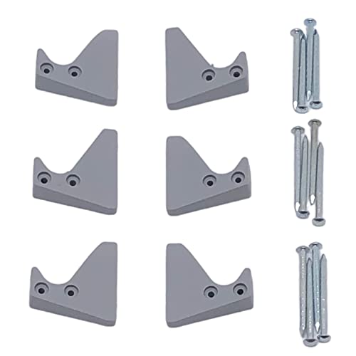 VELUX Dachfenster Ersatzteile - Haltekrallen 3 Paar Halter Rollo Rollladen Ersatzteile Innenrollo - Verdunklungsrollo Sichtschutzrollo von Lulizzie