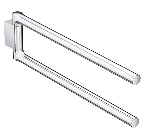 VIGOUR Handtuchhalter clivia 400mm 2-armig schwenkbar verchromt | CLHH40 VIGOUR Handtuchhalter clivia 400mm 2-armig schwenkbar verchromt | CLHH40 von Generisch