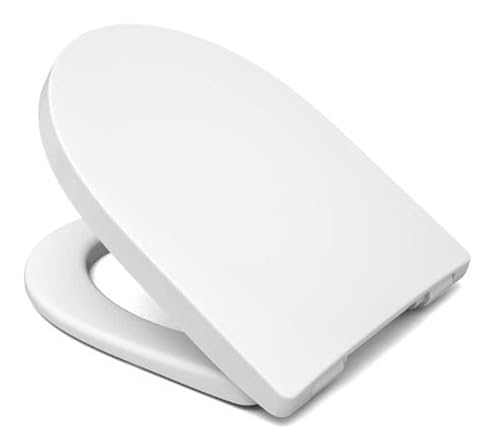 VIGOUR WC-Sitz derby rund DERSIAS abnehmbar mit Absenkautomatik & Edelstahlscharnier VIGOUR WC-Sitz derby rund DERSIAS abnehmbar mit Absenkautomatik & Edelstahlscharnier von Generisch