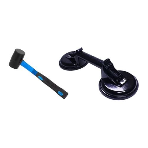 Vakuum Saugnapf Für Glas - Robuster Doppelsaugheber für Fliesen und Glas | Multifunktioneller Heber Für Granitboden Fensterplatte Spiegel Fliesen Vakuum Saugnapf Für Glas - Robuster Doppelsaugheber für Fliesen und Glas | Multifunktioneller Heber Für Granitboden Fensterplatte Spiegel Fliesen von Generisch