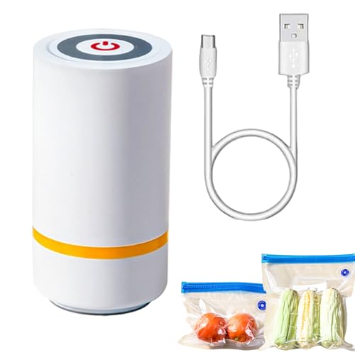 Vakuumpumpe geeignet - Konservierungsdichtung Kunststoff leistungsstarker Luftauszug | Wireless, usb-ccccc wiederaufladbare tragbare elektrische Luft | Space Saver für Kleidung Bettdecke Decke von Generisch