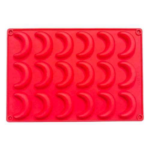 Vanillekipferl Backform Silikon| Silikon-Eiswürfelform Mit 18 Mulden Vanillekipferl Form Silikonform Vanillekipferl Backblech Süßigkeiten- Vanille Kipferl Und Pralinen Vanillekipferl Backform Silikon| Silikon-Eiswürfelform Mit 18 Mulden Vanillekipferl Form Silikonform Vanillekipferl Backblech Süßigkeiten- Vanille Kipferl Und Pralinen von Generisch
